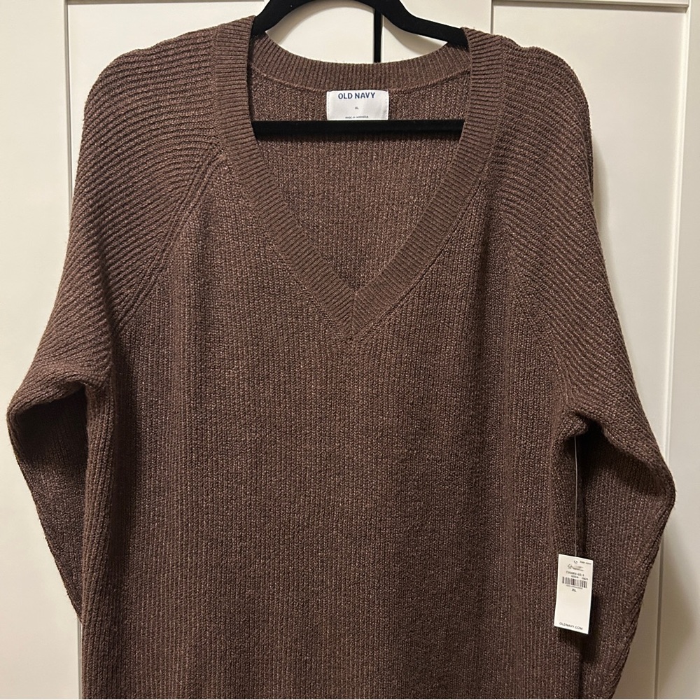 Old Navy V Neck Sweater Dress, NWT - Picture 6 of 8
